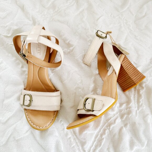 Born Tahlia Heel Sandals Size 10 New $135 - Picture 2 of 5